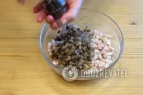 Каннеллони с курицей и грибами под соусом "Марне" - Шаг 5 Каннеллони с курицей и грибами под соусом "Марне" - Шаг 5