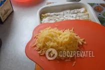Фаршировані каннеллоні в духовці - Крок 7 Фаршировані каннеллоні в духовці - Крок 7