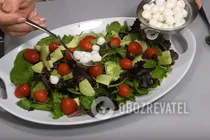 Салат с креветками - Шаг 10 Салат с креветками - Шаг 10