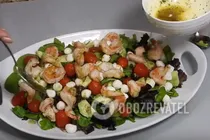 Салат с креветками - Шаг 11 Салат с креветками - Шаг 11