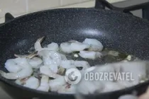 Салат з креветками, авокадо та помідорами - Крок 2 Салат з креветками, авокадо та помідорами - Крок 2