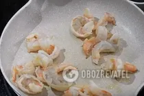 Салат с креветками - Шаг 3 Салат с креветками - Шаг 3