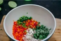 Салат с кальмарами и авокадо - Шаг 3 Салат с кальмарами и авокадо - Шаг 3