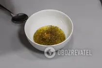 Салат с креветками - Шаг 6 Салат с креветками - Шаг 6