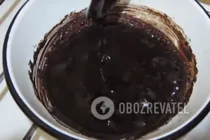 Торт "Прага" з вишнею - Крок 7 Торт "Прага" з вишнею - Крок 7