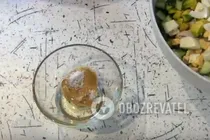 Салат с мясом курицы и авокадо - Шаг 9 Салат с мясом курицы и авокадо - Шаг 9