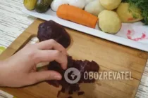 Вінегрет з майонезом - Крок 1 Вінегрет з майонезом - Крок 1