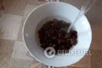 Торт з родзинками, маком і горіхами - Крок 1 Торт з родзинками, маком і горіхами - Крок 1