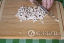 Салат с корейской морковью и с курицей - Шаг 1 Салат с корейской морковью и с курицей - Шаг 1