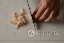 Салат с корейской морковью, курицей, грибами - Шаг 1 Салат с корейской морковью, курицей, грибами - Шаг 1