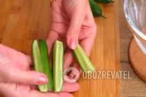 Салат з огірками по-корейськи - Крок 1 Салат з огірками по-корейськи - Крок 1