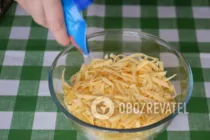 Салат с корейской морковью и с курицей - Шаг 4 Салат с корейской морковью и с курицей - Шаг 4