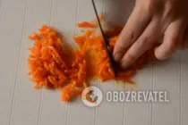 Салат с корейской морковью, курицей, грибами - Шаг 5 Салат с корейской морковью, курицей, грибами - Шаг 5