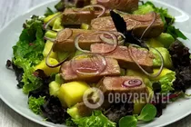 Салат с манго и тунцом - Шаг 10 Салат с манго и тунцом - Шаг 10