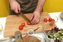 Салат з манго і вершковим сиром - Крок 3 Салат з манго і вершковим сиром - Крок 3