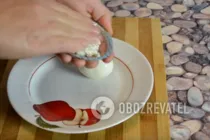Салат с корейской морковью и ветчиной - Шаг 4 Салат с корейской морковью и ветчиной - Шаг 4