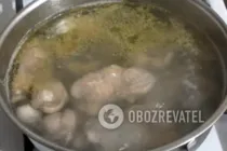 Салат з шлунками і корейською морквою - Крок 4 Салат з шлунками і корейською морквою - Крок 4
