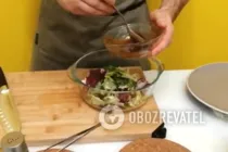 Салат з манго і вершковим сиром - Крок 4 Салат з манго і вершковим сиром - Крок 4