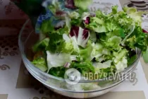 Салат с ветчиной и кукурузой - Шаг 4 Салат с ветчиной и кукурузой - Шаг 4