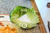 Салат з куркою, корейської морквою і огірком - Крок 6 Салат з куркою, корейської морквою і огірком - Крок 6