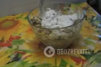 Салат з сардиною та кукурудзою - Крок 6 Салат з сардиною та кукурудзою - Крок 6