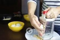 Салат з корейською морквою і грибами - Крок 5 Салат з корейською морквою і грибами - Крок 5