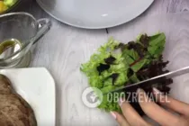 Салат с манго и тунцом - Шаг 8 Салат с манго и тунцом - Шаг 8