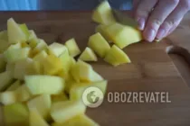 Салат з манго і моцарелою - Крок 1 Салат з манго і моцарелою - Крок 1