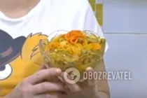 Салат "Буніто" з корейською морквою - Крок 8 Салат "Буніто" з корейською морквою - Крок 8
