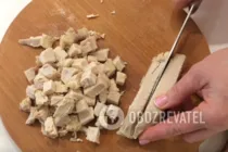 Салат "Дамський каприз" з виноградом - Крок 2 Салат "Дамський каприз" з виноградом - Крок 2