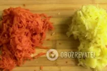 Салат "Дамський каприз" з крабовими паличками - Крок 1 Салат "Дамський каприз" з крабовими паличками - Крок 1
