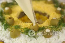 Салат с оливками и кукурузой - Шаг 15 Салат с оливками и кукурузой - Шаг 15