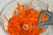 Салат из куриных сердечек с кукурузой - Шаг 2 Салат из куриных сердечек с кукурузой - Шаг 2