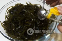 Морская капуста по-корейски - Шаг 3 Морская капуста по-корейски - Шаг 3