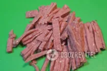 Салат с огурцом и кукурузой - Шаг 4 Салат с огурцом и кукурузой - Шаг 4