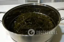 Морская капуста по-корейски - Шаг 1 Морская капуста по-корейски - Шаг 1