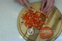 Салат з болгарським перцем і кукурудзою - Крок 5 Салат з болгарським перцем і кукурудзою - Крок 5