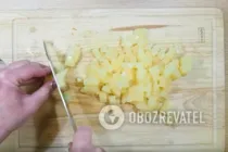 Салат "Дамський каприз" з куркою і ананасами - Крок 7 Салат "Дамський каприз" з куркою і ананасами - Крок 7