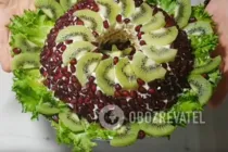 Салат "Дамский каприз" с киви - Шаг 9 Салат "Дамский каприз" с киви - Шаг 9