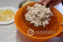 Салат з черемшею та куркою - Крок 1 Салат з черемшею та куркою - Крок 1