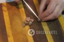 Салат с куриными сердечками и сыром - Шаг 3 Салат с куриными сердечками и сыром - Шаг 3