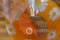 Салат з курячими сердечками і зеленим горошком - Крок 3 Салат з курячими сердечками і зеленим горошком - Крок 3