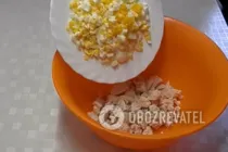 Салат з черемшею та куркою - Крок 2 Салат з черемшею та куркою - Крок 2