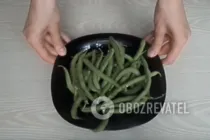 Салат з курячими сердечками і квасолею - Крок 2 Салат з курячими сердечками і квасолею - Крок 2