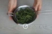 Салат з курячими сердечками і квасолею - Крок 4 Салат з курячими сердечками і квасолею - Крок 4