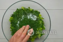 Кутабы с мятой и сыром - Шаг 3 Кутабы с мятой и сыром - Шаг 3