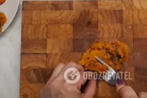 Кутабы с тыквой и яблоками - Шаг 4 Кутабы с тыквой и яблоками - Шаг 4