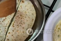 Азербайджанські кутаби з сиром - Крок 8 Азербайджанські кутаби з сиром - Крок 8