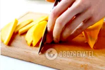 Теплый салат с тыквой - Шаг 1 Теплый салат с тыквой - Шаг 1