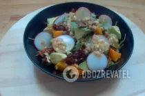 Салат с тыквой и рукколой - Шаг 13 Салат с тыквой и рукколой - Шаг 13